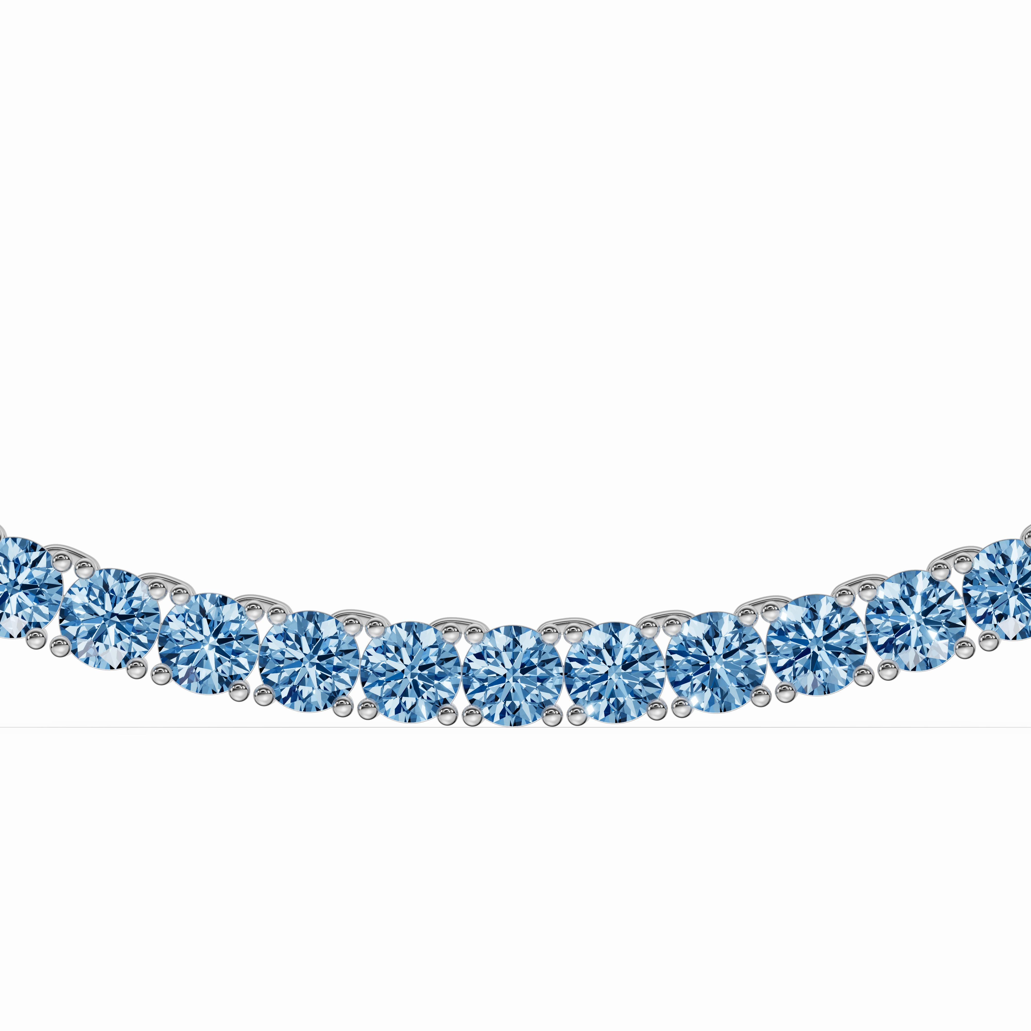 Azure Topaz Necklace