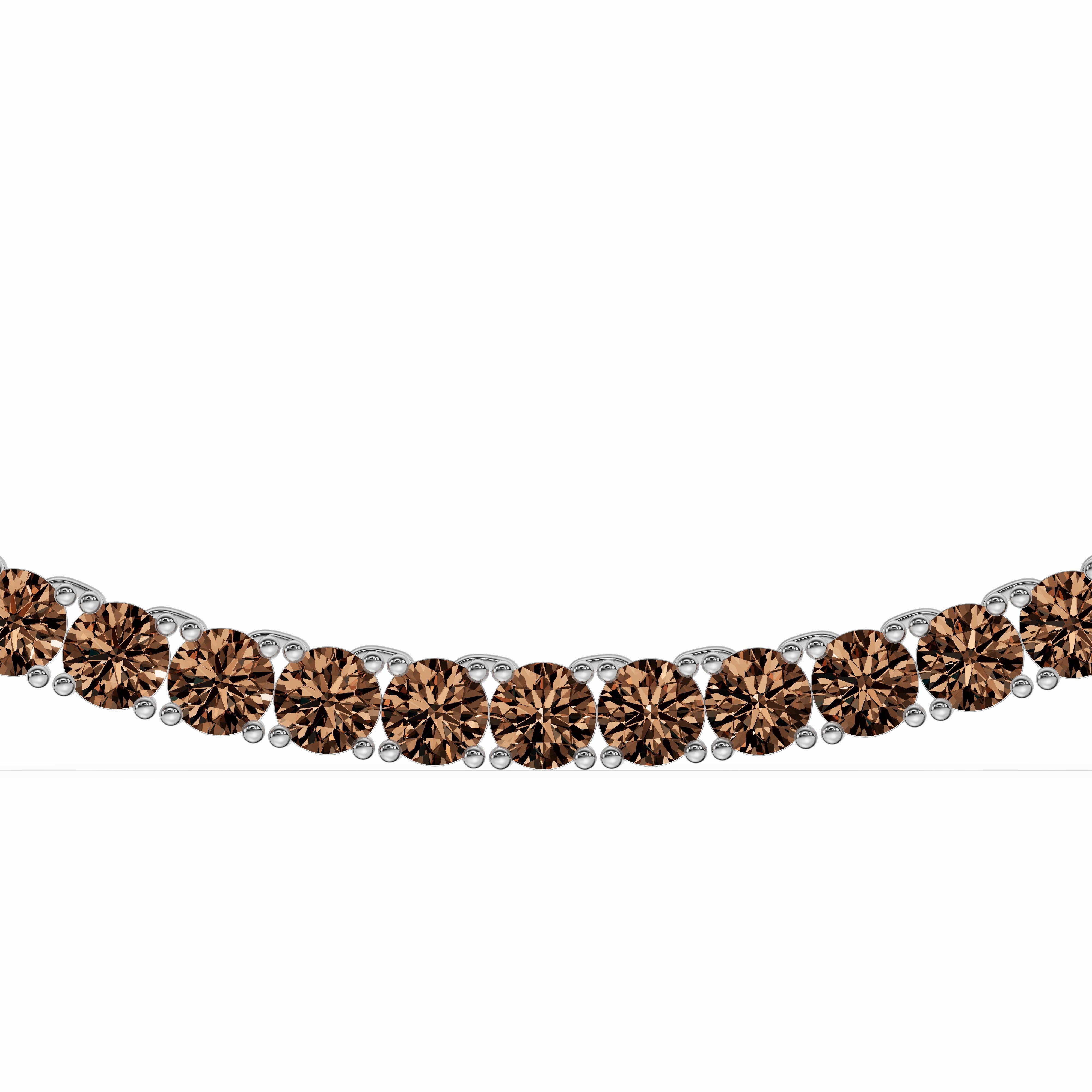 Champagne Quartz Necklace