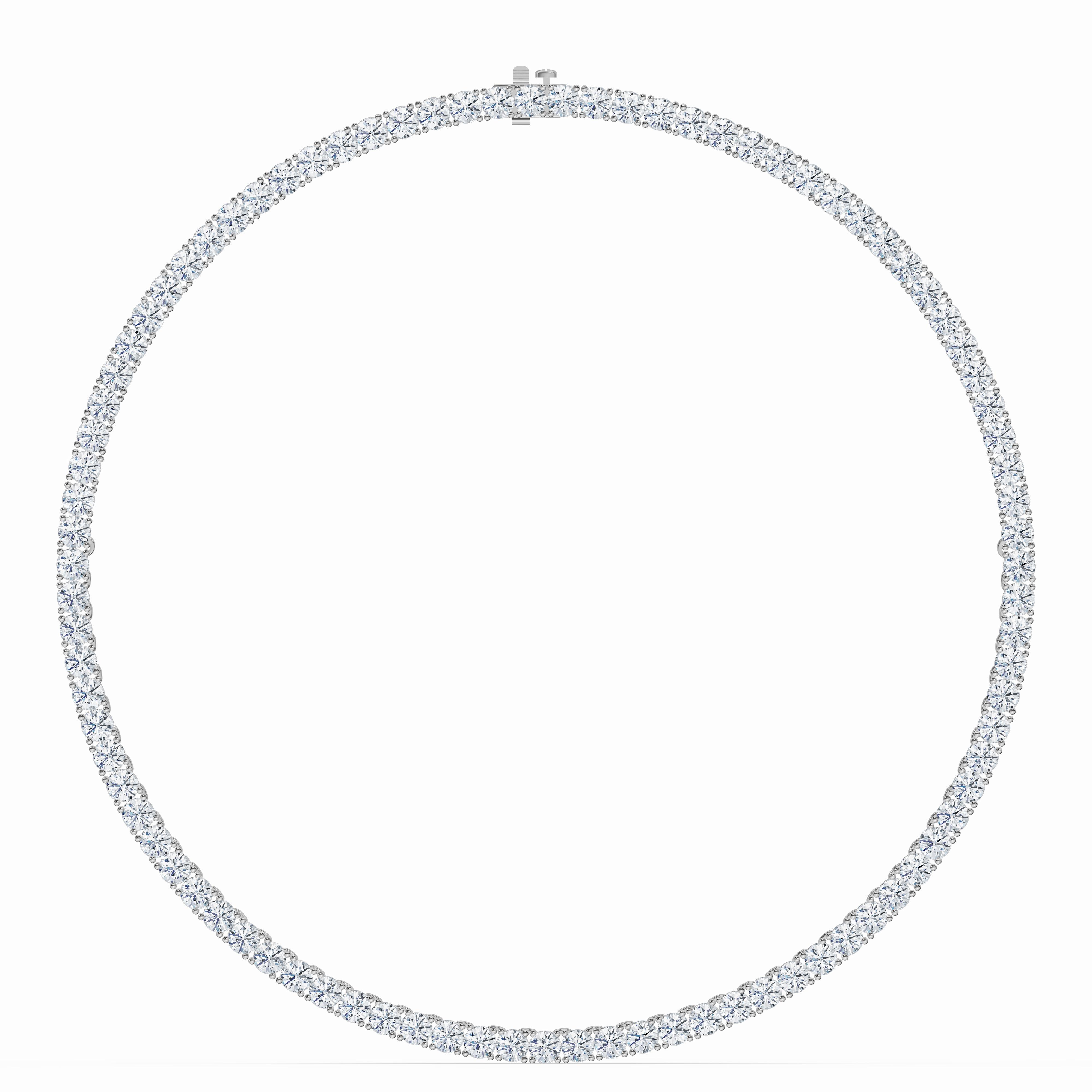 Rivière Diamond Necklace view 3