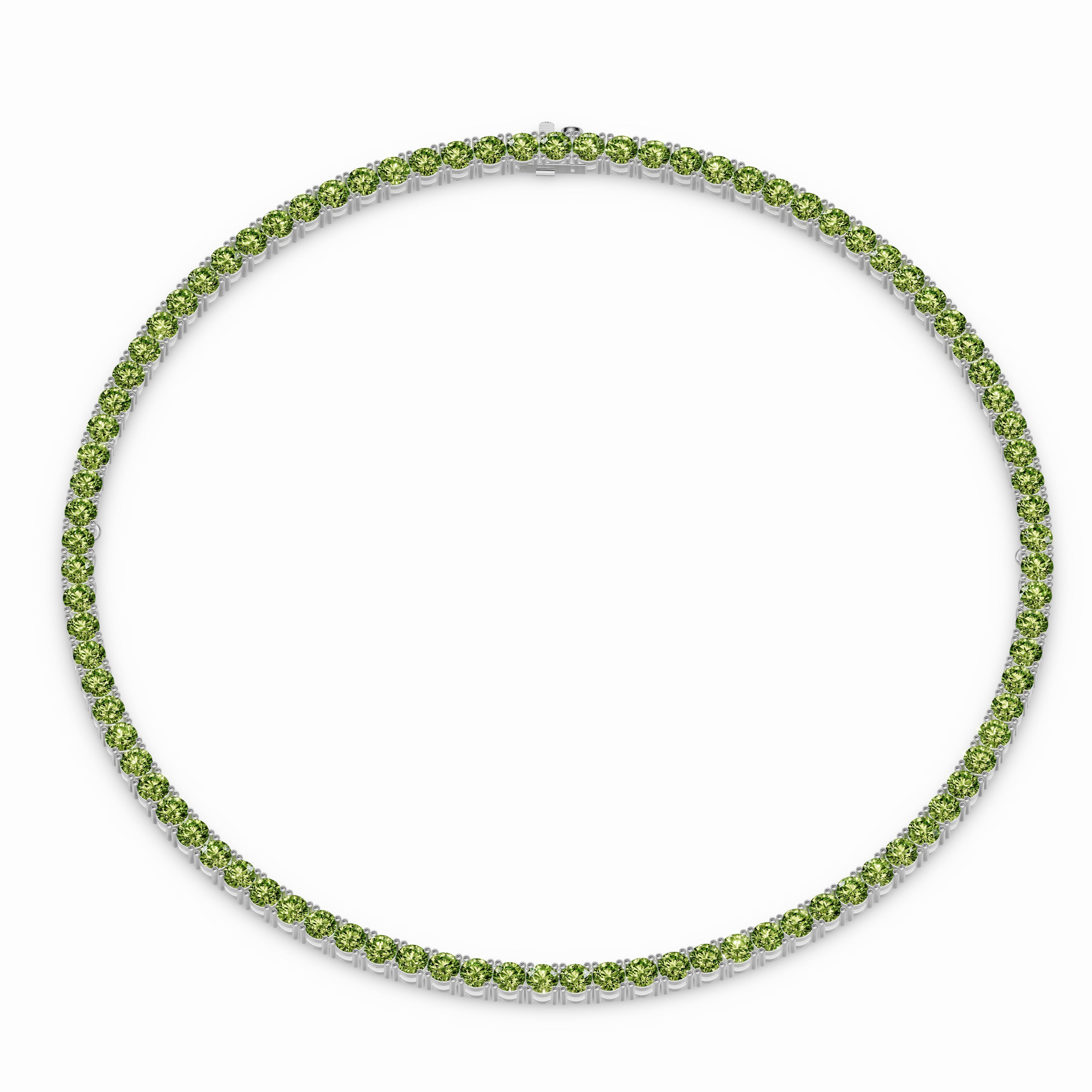 Verdant Peridot Necklace view 2